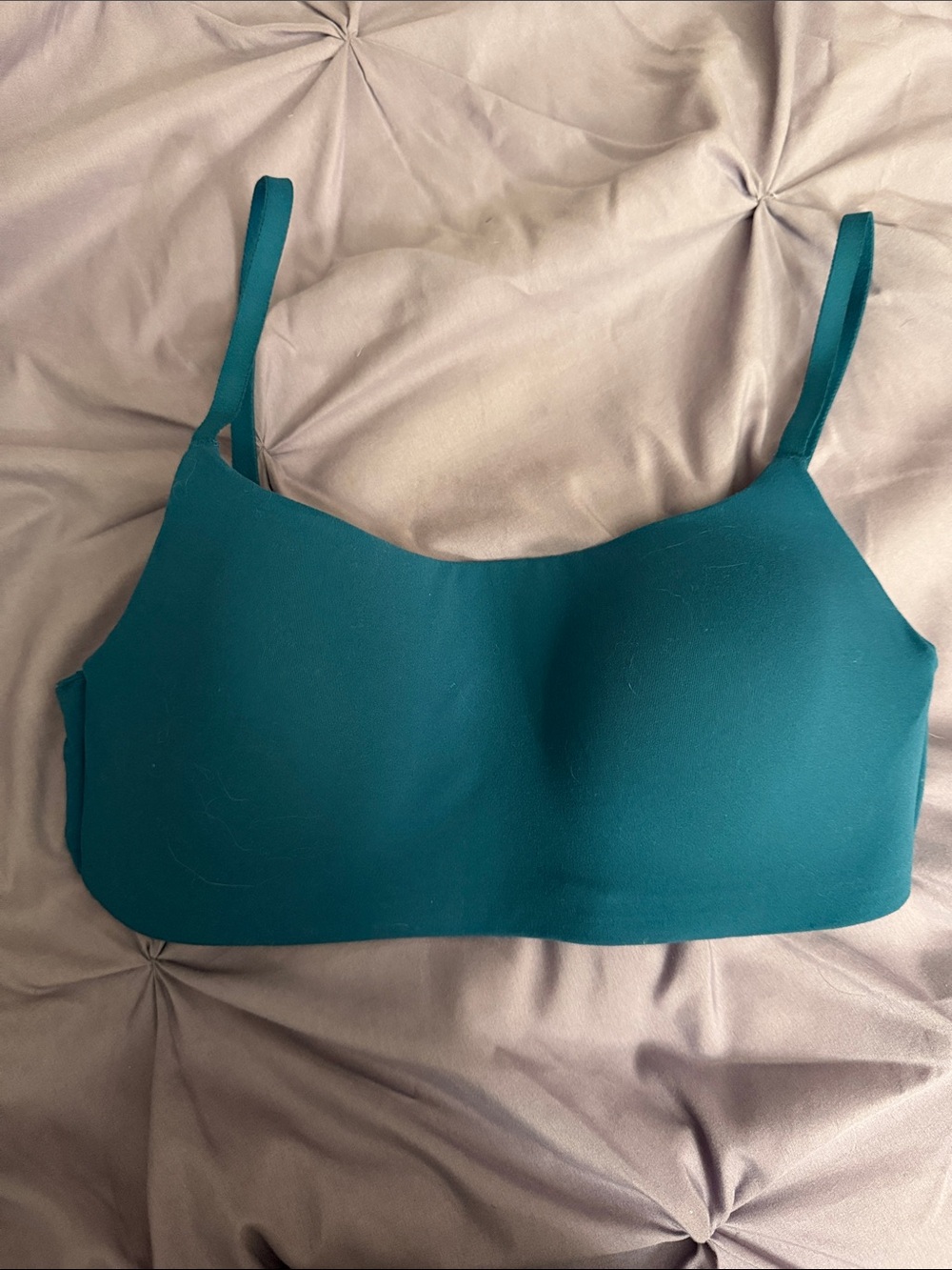 NWOT Seamless Teal Bralette